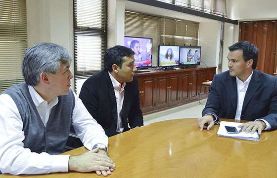 El ministro Rodríguez acordó líneas de trabajo con el intendente electo de Aguas Blancas