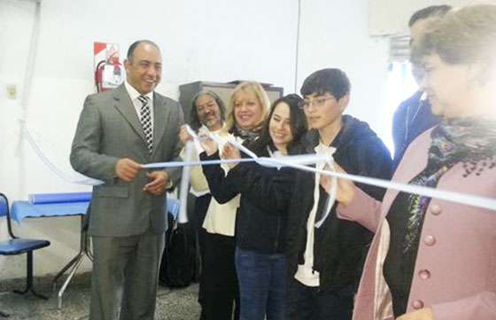 La escuela aeronáutica Capitán Lotufo inauguró talleres para prácticas de la especialidad