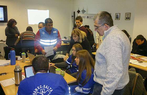 Samec realizó jornadas de capacitación en Unidades Centinela