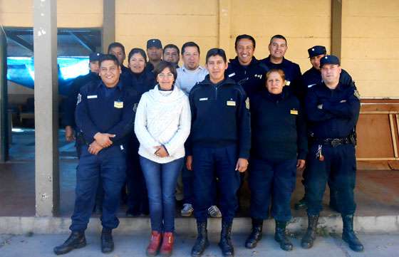 Derechos Humanos capacitó a policías sobre violencia de género