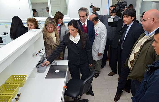 El hospital San Bernardo inauguró su laboratorio de prótesis dentales