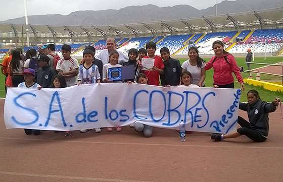Destacada actuación de alumnos de San Antonio de los Cobres en torneo realizado en Antofagasta