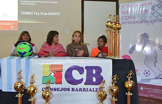 En agosto se disputará la Copa Integración 2015 de fútbol femenino