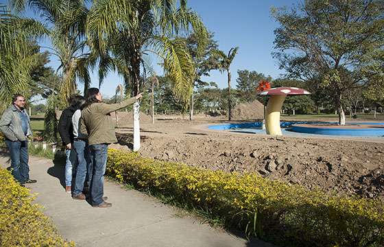 Se realizan importantes obras de saneamiento en Pichanal