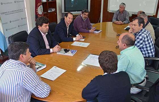 El Ministro de Ambiente recibió a representantes del Centro de Obrajeros del Norte