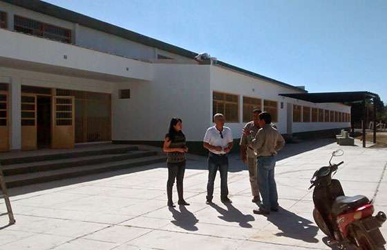 Finaliza la construcción del nuevo edificio de la escuela de comercio Juan XXIII de Mosconi