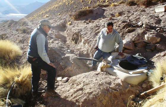 En Tolar Grande se realizó un ensayo de captación de agua que mejorará la calidad de vida de los vecinos