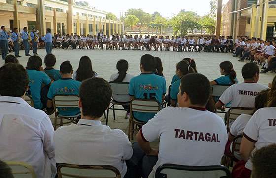 Estudiantes de Orán y Tartagal asistieron a los conciertos didácticos y jornadas de prevención