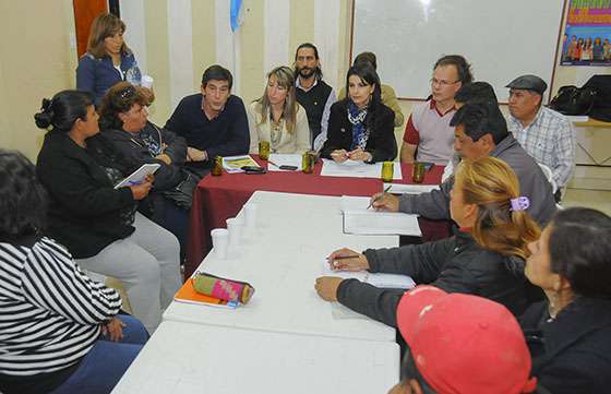 Derechos Humanos y los dirigentes barriales de zona oeste acordaron una agenda de trabajo conjunta
