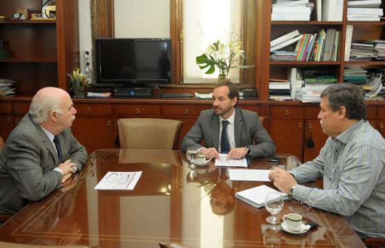 Nueva reunión de trabajo con el Ministro de Agricultura de la Nación