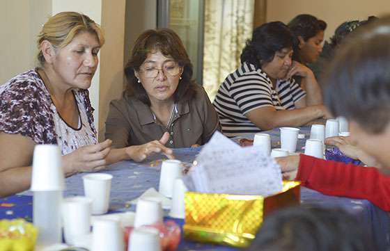 Vecinas de barrio Norte Grande trabajan para mejorar la convivencia y la integración