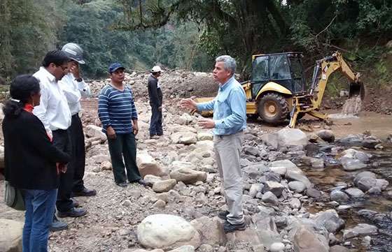 Más de 120 familias se beneficiarán con las obras de agua en Río Blanquito
