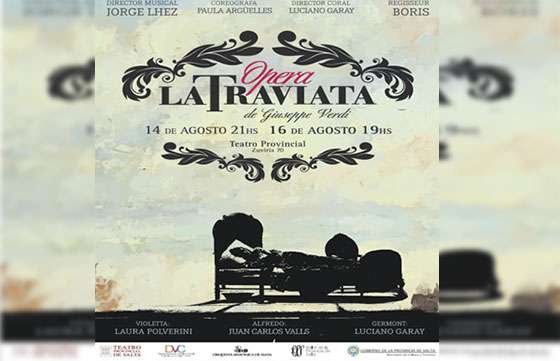 Este fin de semana estrena “La Traviata