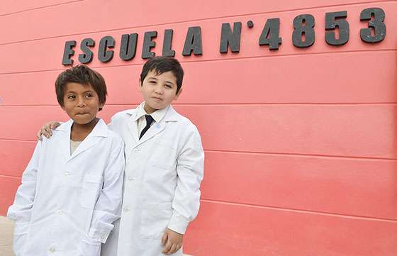 Se inauguró en nuevo edificio  para la escuela primaria del barrio 62 Hectáreas de Hipólito Yrigoyen