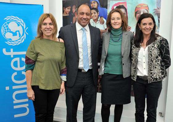 Gobierno y Unicef coordinan acciones educativas para la niñez y la adolescencia