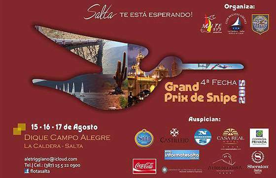 Se presentará el Grand Prix Nacional de la clase Snipe