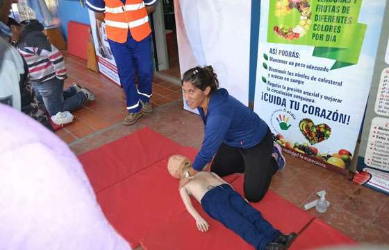 Hoy se capacitará en reanimación cardiopulmonar en el Club Popeye