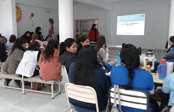 Defensa Civil dictó capacitaciones de sismo al personal del Sindicato de Amas de Casa