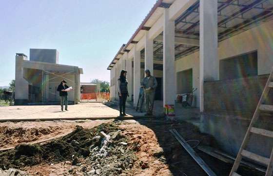 La Provincia construye una escuela para la comunidad de La Bendición