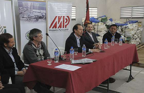 Inauguraron un centro de acopio de envases fitosanitarios en Rosario de Lerma