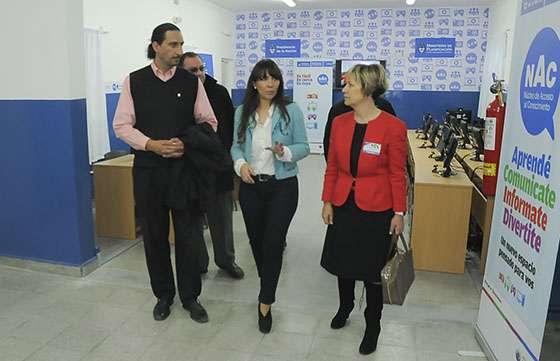 La Presidenta de la Fundación Observatorio de Responsabilidad Social recorrió el NAC de Castañares