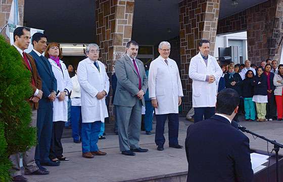 El hospital San Bernardo cumplió 55 años de servicio