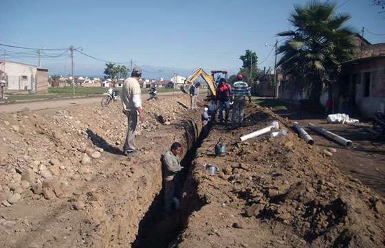 Avanzan las obras de infraestructura básica para nuevas urbanizaciones en Orán