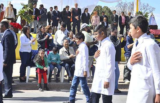 El pueblo de Coronel Moldes honró a su patrono San Bernardo