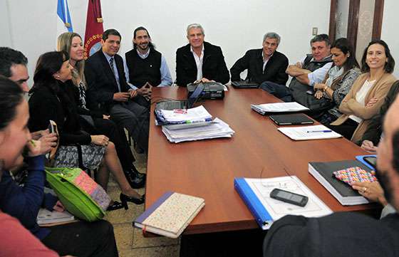 Supervisan los avances del proceso para regularización de los lotes 55 y 14