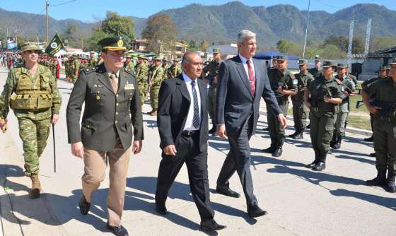 Zottos participó del aniversario de la fundación de Salvador Mazza