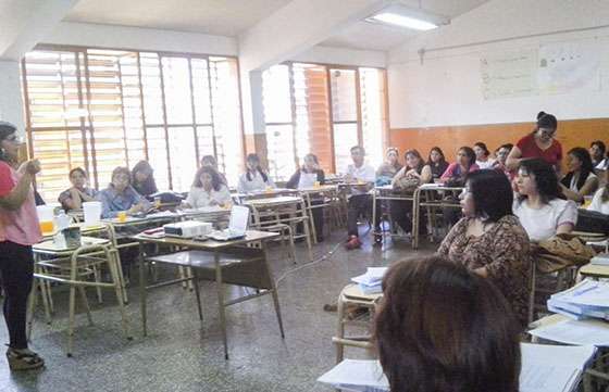Docentes de escuelas primarias recibieron capacitación