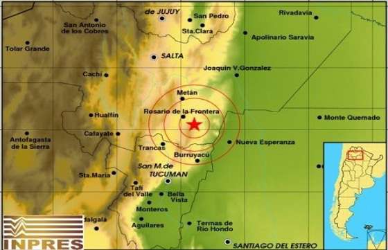 Varios sismos de menor intensidad se registraron en la provincia
