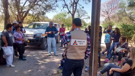 La Provincia realizó un trabajo multidisciplinario para asistir a damnificados de Rosario de la Frontera