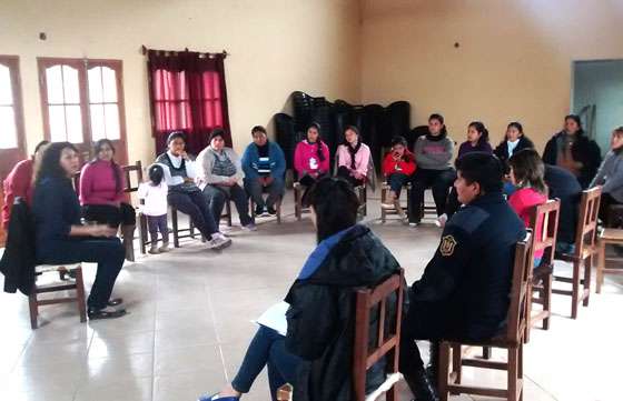 Realizaron jornadas de prevención de las adicciones en El Jardín
