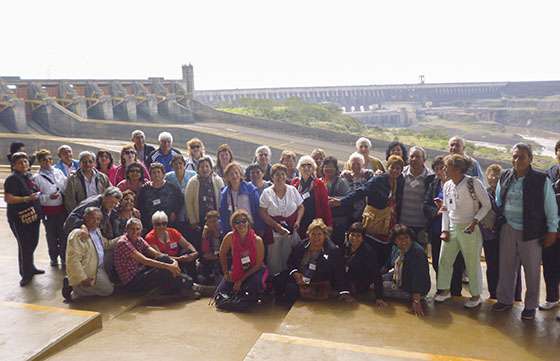 Los adultos mayores visitaron Cataratas, San Luis y Mendoza