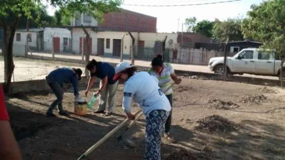 La Secretaría de Nutrición trabaja en huertas comunitarias en Pichanal