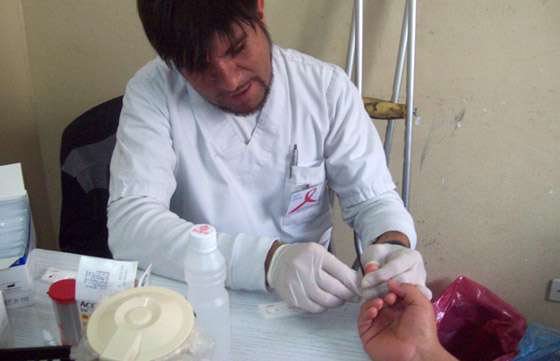 Acciones preventivas con pruebas de VIH y sífilis en Villa Asunción