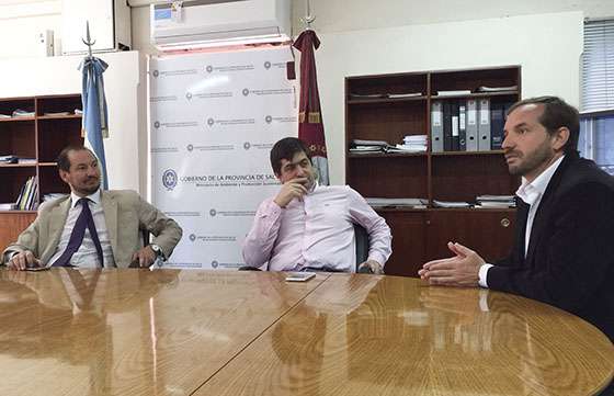 Funcionarios provinciales y nacionales analizaron la situación del sector productivo