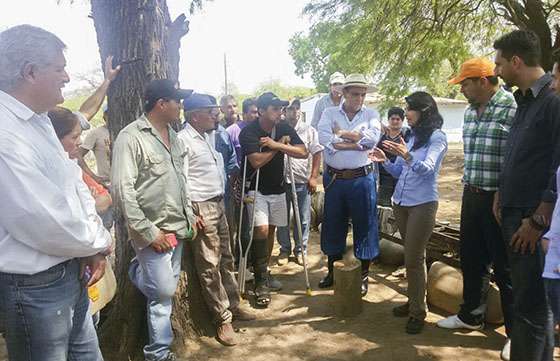 Familias criollas de Rancho el Ñato fueron informadas sobre el proceso de relocalización de tierras