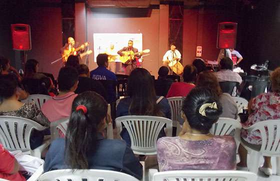 La Embajada Artística Penitenciaria se presentó en la Casa de la Cultura