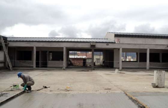 En barrio El Huayco se construye los nuevos edificios escolares de nivel inicial, primario y secundario