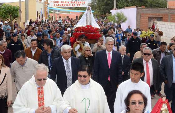 Zottos compartió con el pueblo de El Jardín la fiesta en honor a la Virgen de La Merced