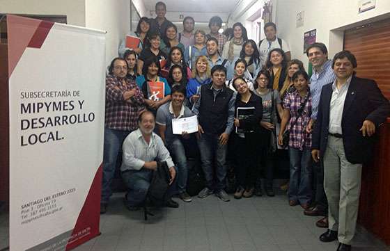 Finalizó el curso intensivo  para emprendedores