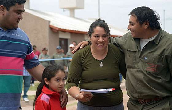 El IPV entregó viviendas en El Galpón y anunció más casas para ese municipio