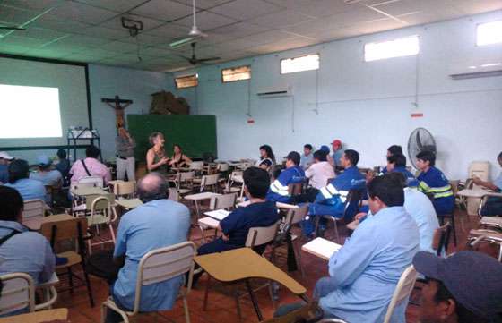 En Santa Victoria Este se dictó un taller sobre calidad, tratamiento y buen uso del agua