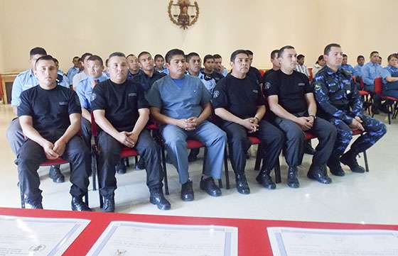 Personal penitenciario se capacitó en el uso de armas en el ámbito carcelario