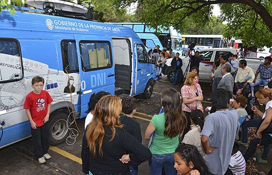 Operativo de documentación en Colonia Santa Rosa y localidades del departamento San Martín