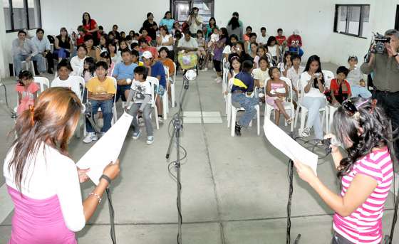 Presentaron radioteatro en el barrio Asunción