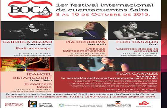 Comienza el Festival Internacional de Cuentacuentos De Boca en Boca