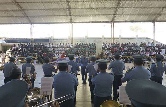 La Banda de Música Penitenciaria ofreció un concierto en Cerrillos